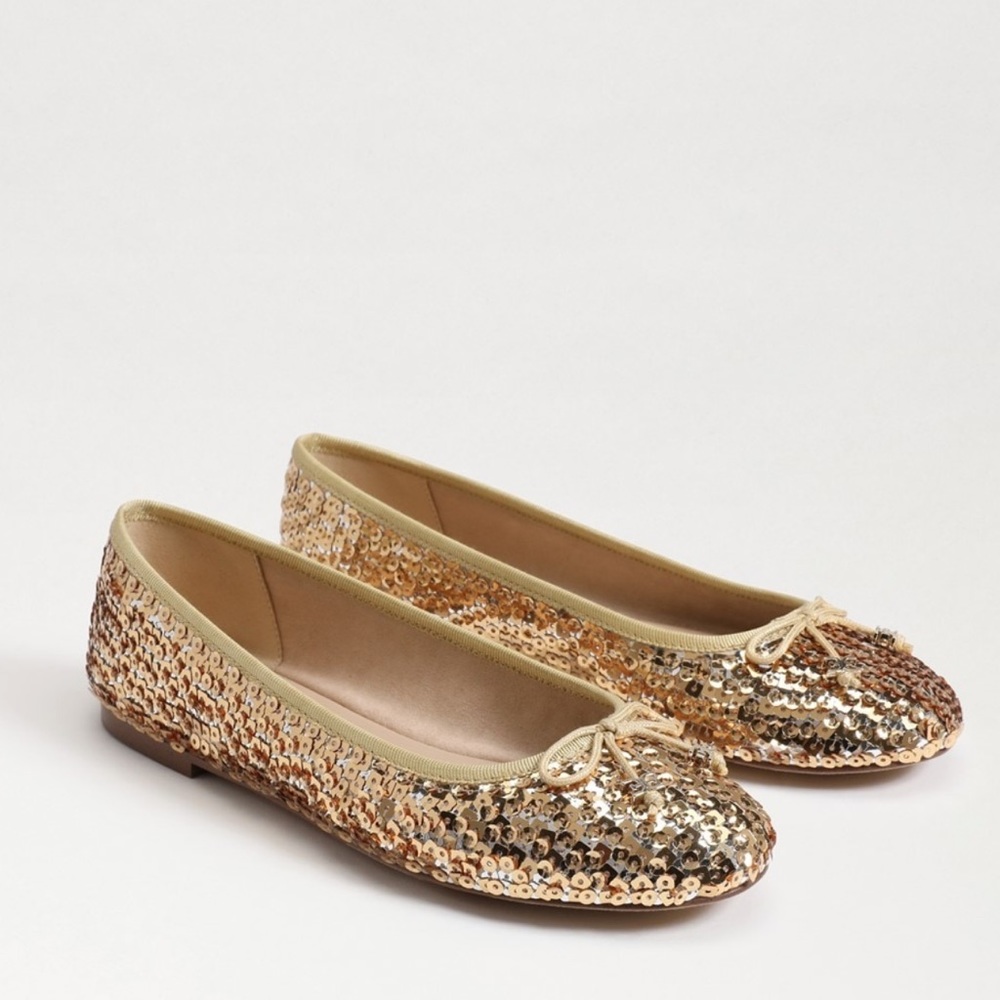 SAM EDELMAN GOLD FELICIA LUXE - NWOT/NWOB